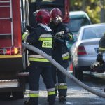 wypadek awionetki straż pożarna kraków