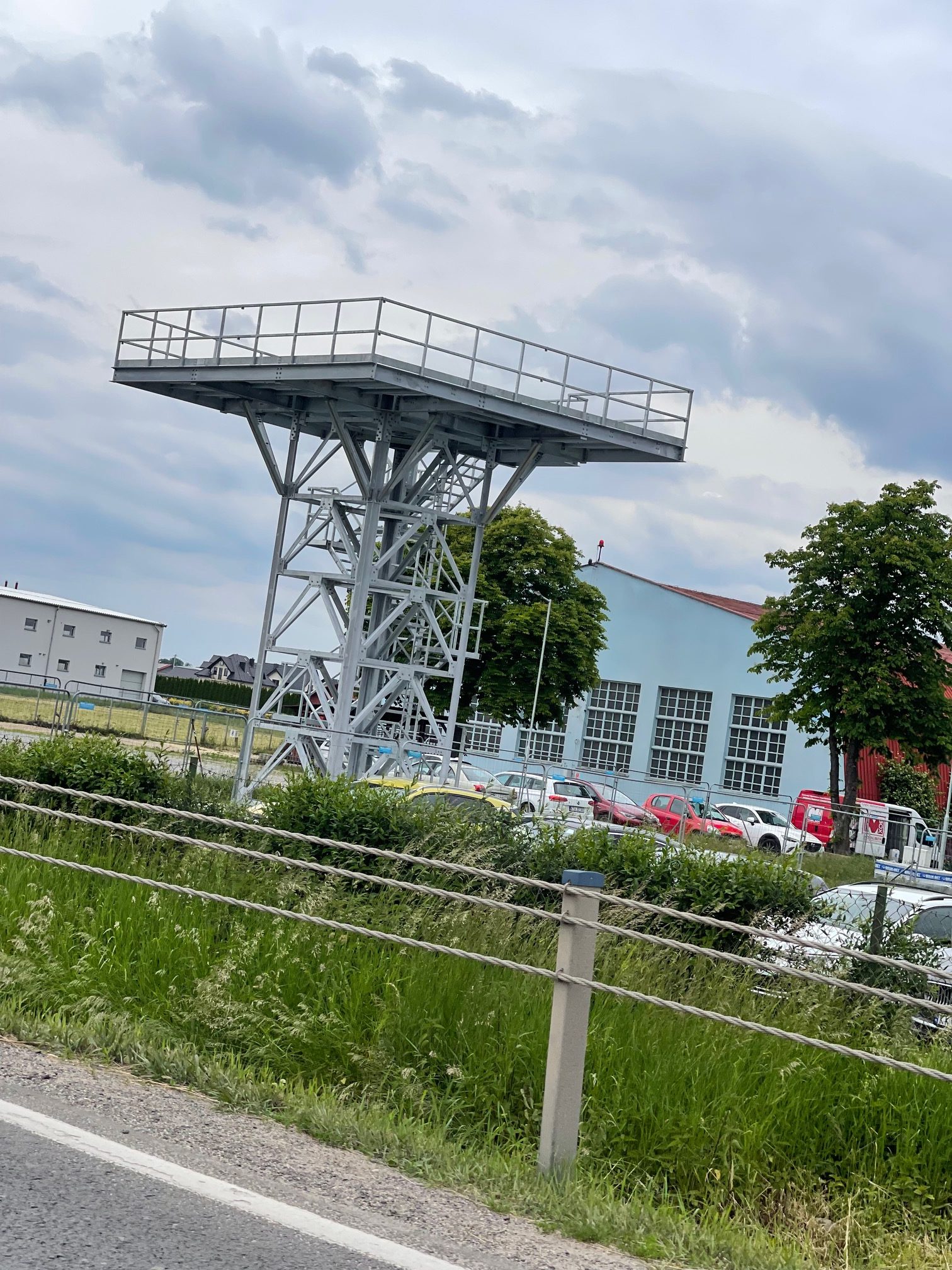 Budowa Satelitarnej Stacji Naziemnej w Pobiedniku Wielkim